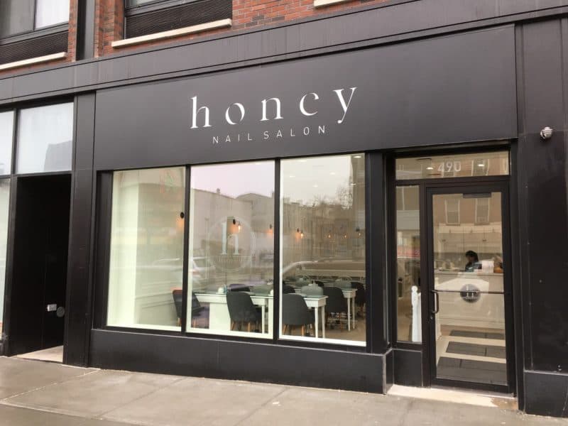 Honey Nails Salon storefront