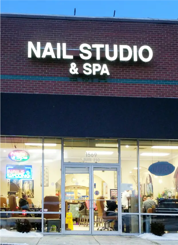 Nail Studio and Spa storefront